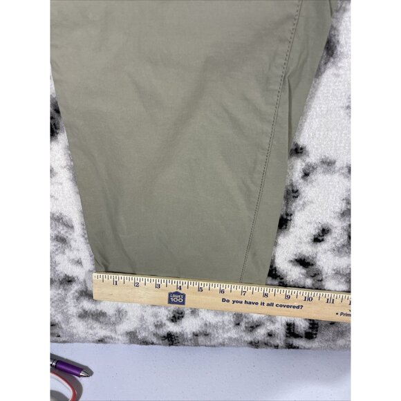 Members Mark Denali Straight Pants Mens Size 38x30 Beige Performance Stretch - Picture 7 of 11